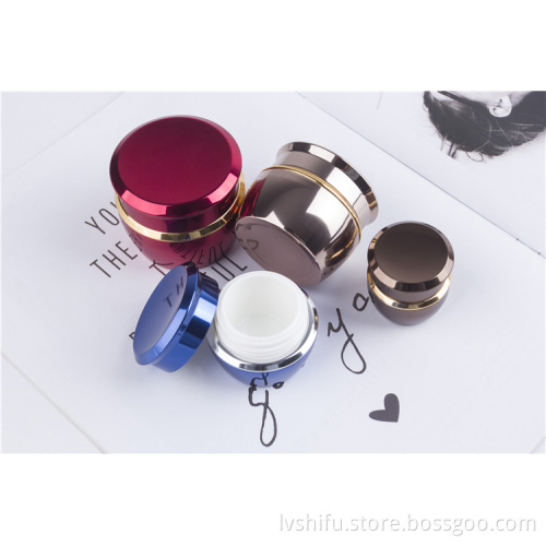 Customizable Color Size Anodized Aluminum Cream Bottles